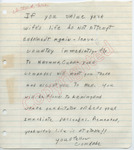Your Fellow Comrade to [James Meredith] (Undated) by Author Unknown