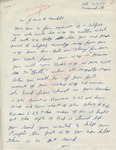 W.R. Butler to Mr. James H. Meredith (4 October 1962)