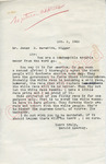 Harold Kearney to Mr. James H. Meredith, "Nigger" (3 October 1962) by Harold Kearney