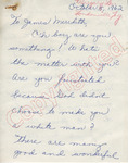 Mrs. Marie Pohl to James Meredith (5 October 1962) by Mrs. Marie Pohl