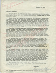 Frances Hanan to Mr. President (12 October 1962) by Frances Hanan