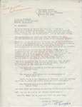 Lottye A. Cooper to Mr. Meredith (12 October 1962) by Lottye A. Cooper