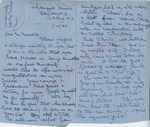 Ida McMichael to Mr. Meredith (1 October 1962) by Ida McMichael