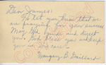 Margery B. Gaillard to "Dear James" (28 September 1962) by Margery B. Gaillard