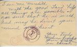 Melvin Crocket, your brother in Christ to Mr. Meredith (28 September 1962) by Melvin Unknown