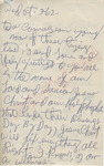 Evangelist E. J. Paige to "a courageous young man of these trying time" (3 October 1962) by E. J. Paige