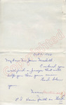 Maria to Mr. James Meredith (3 October 1962) by Author Unknown