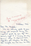 Jean and Jim LaMorle to Mr. Meredith (3 October 1962) by Jean and Jim LaMorle
