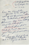 [Cyrus] H. Nero to Mr. Meredith (3 October 1962) by [Cyrus] H. Nero and James Meredith