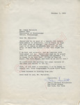 Mrs. Barbara Greenblatt to Mr. Meredith (3 October 1962)