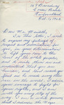 Norma Gabriel to Mr. Meredith (1 October 1962) by Norma Gabriel