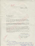 Mr. W. Dale Malleck to Mr. James Meredith (1 October 1962) by Mr. W. Dale Malleck and James Meredith