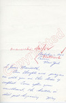Mr. and Mrs. Donalt Lathrop to James Meredith (1 October 1962) by Mr. and Mrs. Donalt Lathrop