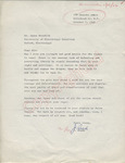 Mr. J. Reade to Mr. James Meredith (1 October 1962)
