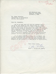 Alan C. Filley to Mr. Meredith (1 October 1962) by Alan C. Filley