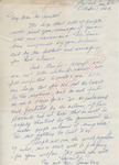 Mr. and Mrs. James Kay to Mr. Meredith (1 October 1962)