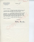 Booton Herndon to Mr. Meredith (1 October 1962)