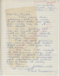 Paul Pascaura to Mr. Meredith (1 October 1962) by Paul Pascaura