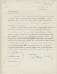 Katharyn McVey to Mr. James Meredith (1 October 1962)
