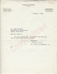 Mr. and Mrs. B. B. Conable, Jr. to Mr. Meredith (1 October 1962) by Mr. and Mrs. B. B. Conable Jr.
