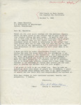 Ursula T. Shouldice to Mr. Meredith (1 October 1962) by Ursula T. Shouldice