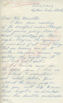 M. J. Woodby to Mr. Meredith (2 October 1962) by M. J. Woodby