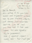 Minaw and Neil McKenzie to Mr. Meredith (2 October 1962) by Minaw and Neil McKenzie