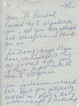 M. Boss to Mr. Meredith (2 October 1962) by M. Boss