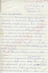 Mrs. Florrie Campbell to Mr. Meredith (2 October 1962) by Mrs. [Florrie] [Florrie] Campbell