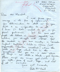 Phoebe McNeil to Mr. Meredith (2 October 1962) by Phoebe McNeil
