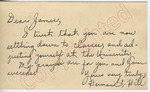 Herman L. Hill to "Dear James" (27 September 1962) by Herman L. Hill