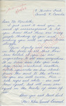 (Mrs.) Aileen Vincent Barwood to "Mr. Meredith" (Undated) by (Mrs.) Aileen Vincent Barwood