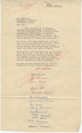 Members of Young Peoples Fellowship to "Dear Sir" (Undated) by Members of Young Peoples Fellowship