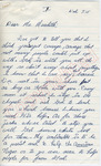 Michael Bailey to "Dear Mr. Meredith" (Undated) by Michael Bailey
