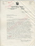 Carl R. Brown to "Dear Mr. Meredith" (Undated) by Carl R. Brown