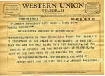 Interdenominational Ministerial Alliance of Jersey City and Vicinity to James Meredith (4 October 1962)