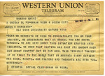 Eteopia Social Club to James H. Meredith (4 October 1962)