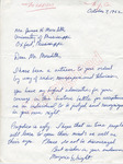 Marjorie Wright to Mr. James H. Meredith (4 October 1962) by Marjorie Wright