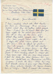 Solveig to "Dear friend - James Meredith" (Undated) by Author Unknown