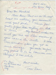 Tom Davis to Mr. Meredith (9 October 1962)