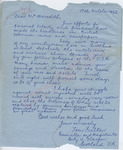 Tom Fulton to Mr. Meredith (10 October 1962) by Tom Fulton
