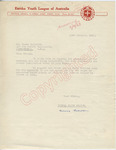 Eureka Youth League to "Dear Friend" (10 October 1962) by Eureka Youth League