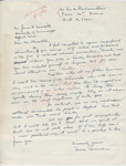 Mores Conner to Mr. Meredith (11 October 1962)