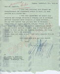 R. Neubauer to Mr. Meredith (12 October 1962)