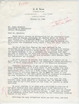 A. O. Jones to Mr. Meredith (13 October 1962)