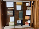 Display case. William Faulkner: Collector and Bibliophile by University of Mississippi. Department of Archives and Special Collections