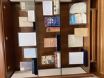 Display case. Facsimiles, Translations, and Faulkner Collecting by University of Mississippi. Department of Archives and Special Collections