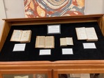 Display case. Unauthorized Additions: the original Library project by University of Mississippi. Department of Archives and Special Collections