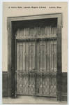 A Yellin Gate, Lauren Rogers Library, Laurel, Miss. by Tebbs & Knell (New York, N.Y.)