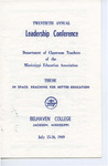 Twentieth Annual Leadership Conference Program